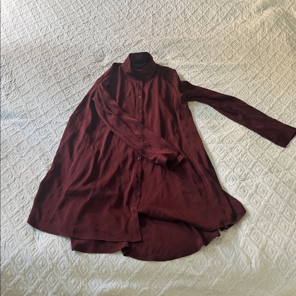 Demoo Parkchoonmoo tunic/top, deep burgundy Tunic ** size unknown